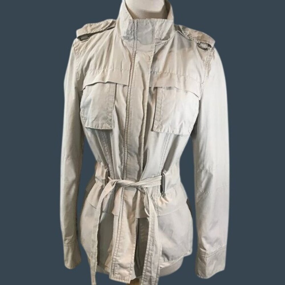 Zara Basic Beige Outerwear Outdoor Coat Jacket Sz… - image 1